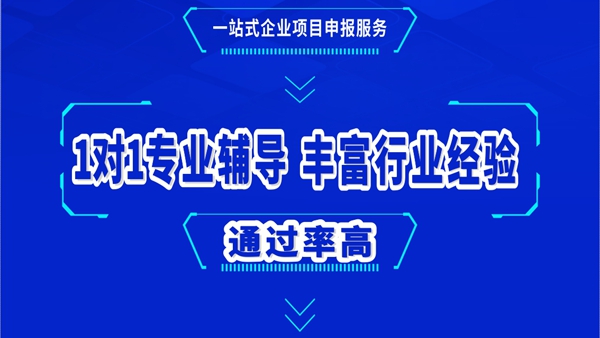 國(guó)家(jiā)扶持資金(jīn)項目申報(bào)
